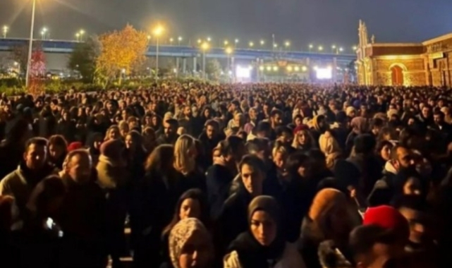 Melike Şahin, rüzgar gerekçesiyle İstanbul'da konsere çıkmadı