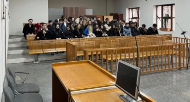 Minör & Majör öğrencileri duruşma izlediler