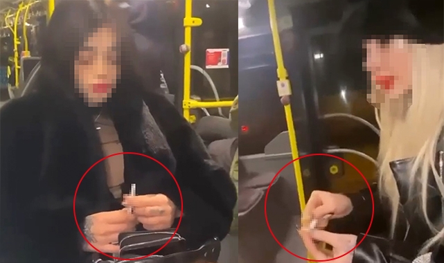 Metrobüste pes dedirten olay! 3 kadına gözaltı
