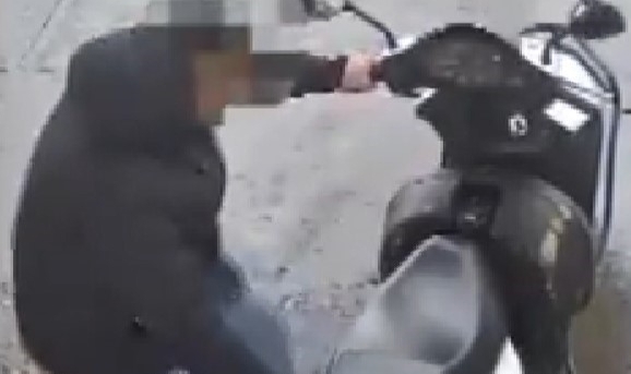 Motosiklet hırsızı 200 saatlik izlemeyle yakalandı