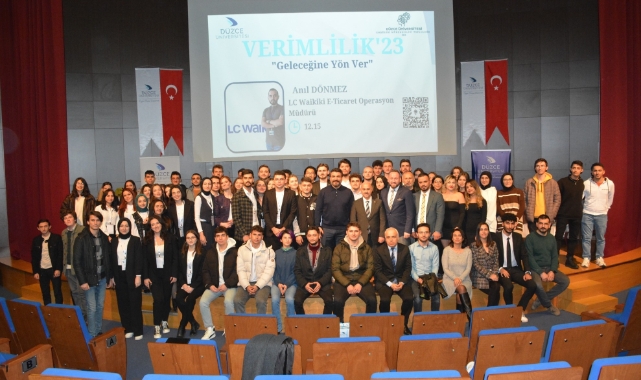 Mühendis adayı öğrencileri verimliliği konuştu