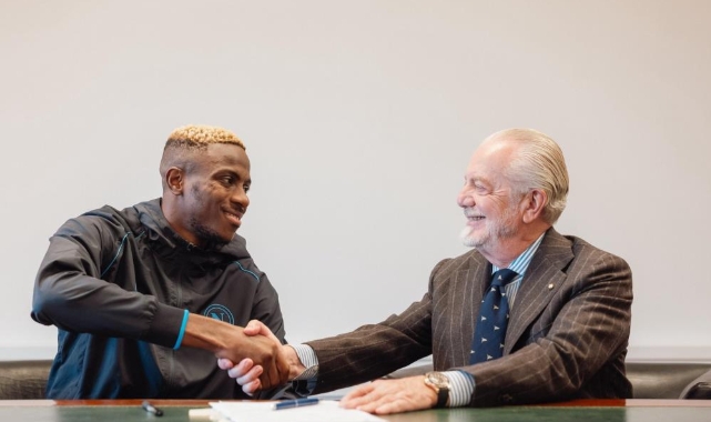 Napoli, Victor Osimhen'in sözleşmesini uzattı