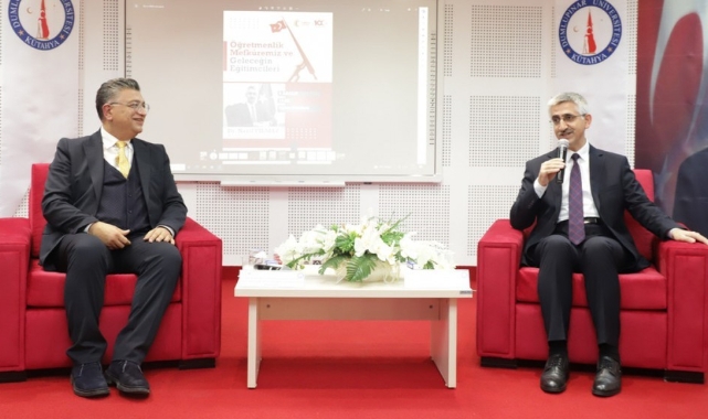 'Öğretmenlik Mefkûremiz ve Geleceğin Eğitimcileri' konulu konferans