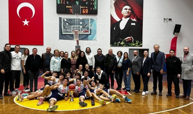 Özel Başak Koleji Anadolu Lisesi, basketbolda şampiyon oldu