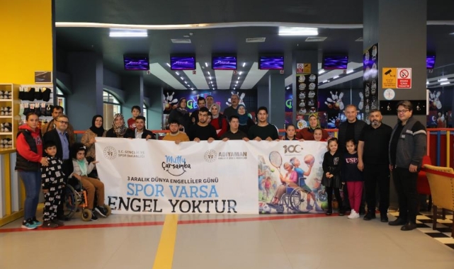 Özel sporcular bowling oynayarak eğlendi
