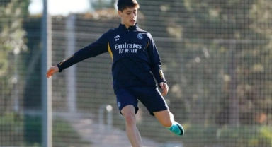 Real Madrid'de Arda Güler bireysel çalıştı