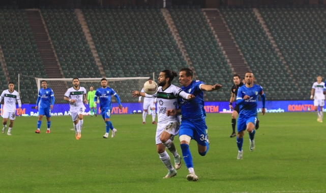 Trendyol 1.Lig: Kocaelispor: 1 - Bodrum FK: 1
