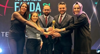 UEDAŞ'ın 'Pembe Lambalar' projesi ödüllendirildi