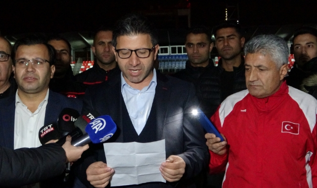 Van’da hakemler maça çıkmama kararı aldı
