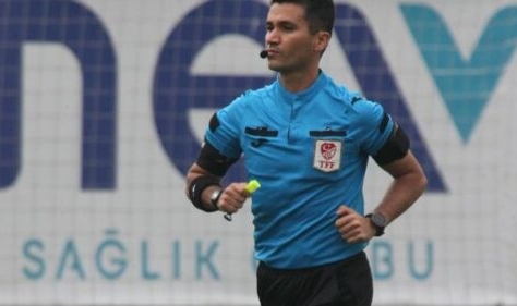 Vanspor-Bursaspor maçının hakemi Sarı