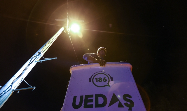 Yılbaşında kesintisiz enerji için UEDAŞ görev başında