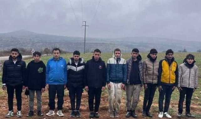 218 göçmen ve 8 şüpheli organizatör yakalandı