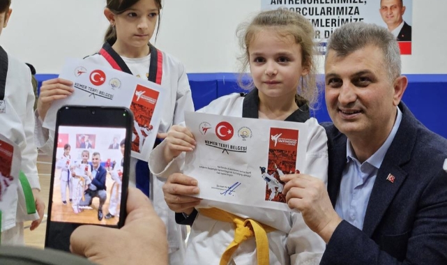 407 taekwandocu kuşak atladı