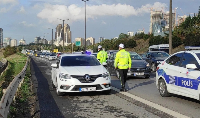 81 ilde çakar lamba denetimi! 5 milyon 196 bin TL para cezası kesildi