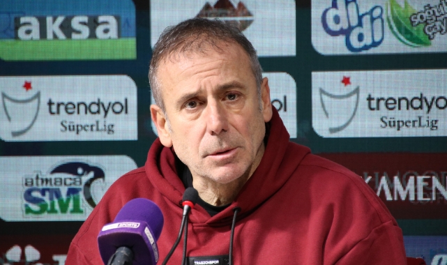 Abdullah Avcı: "Yine de ligin üçüncüsü bir Trabzonspor var"