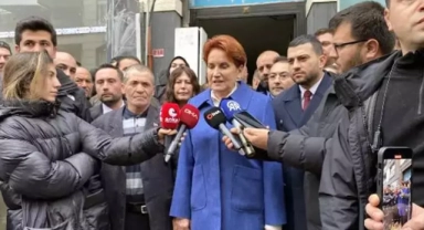 Akşener'den şehit ailesine ziyaret