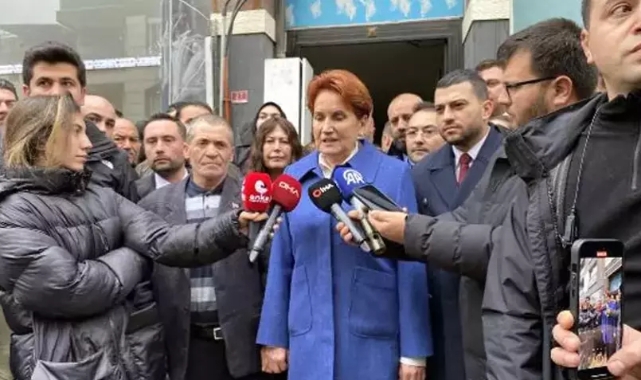 Akşener'den şehit ailesine ziyaret