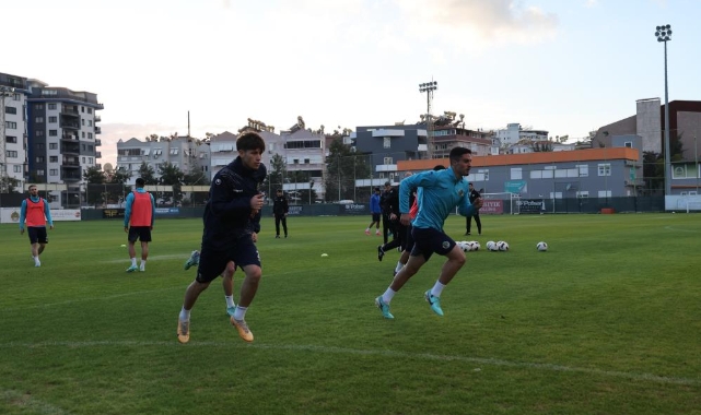 Alanyaspor, kupa maçı hazırlıklarına başladı