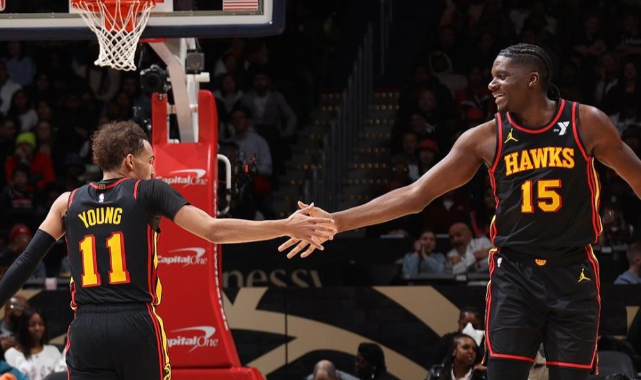 Atlanta Hawks, Trae Young'un 40 sayısıyla galibiyete uzandı