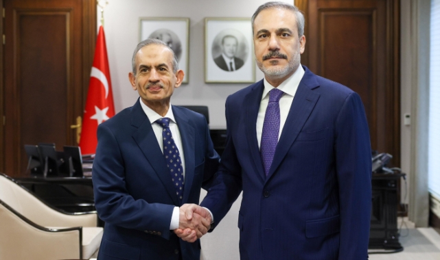 Bakan Fidan, Irak Türkmen Cephesi Başkanı ile bir araya geldi