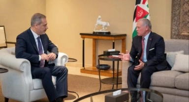 Bakan Fidan, Ürdün Kralı II. Abdullah tarafından kabul edildi