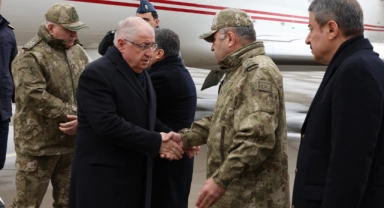 Bakan Güler, Irak sınır hattında