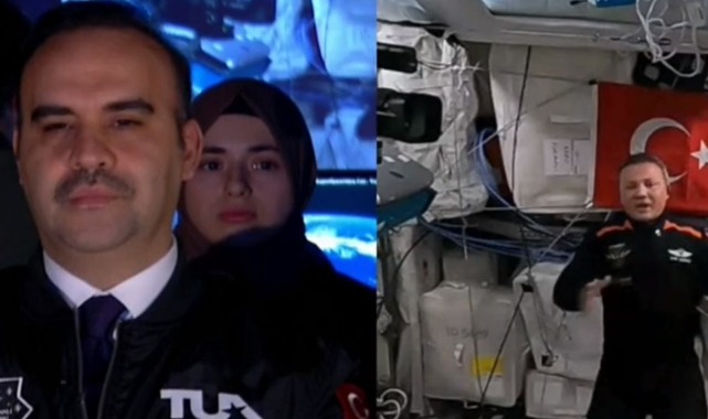 Bakan Kacır, Bursa'da ilk Türk astronot ile bağlantı kurdu
