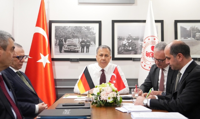 Bakan Yerlikaya, Alman mevkidaşıyla görüştü