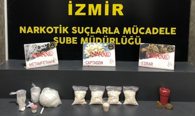 Bakın uyuşturucuları nereye saklamışlar!