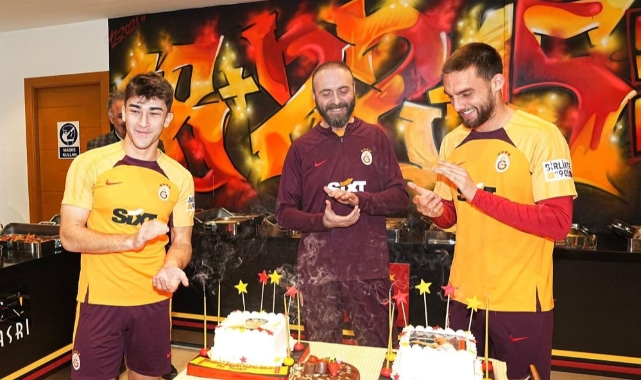 Berkan Kutlu ve Ali Türap Bülbül'e doğum günü kutlaması