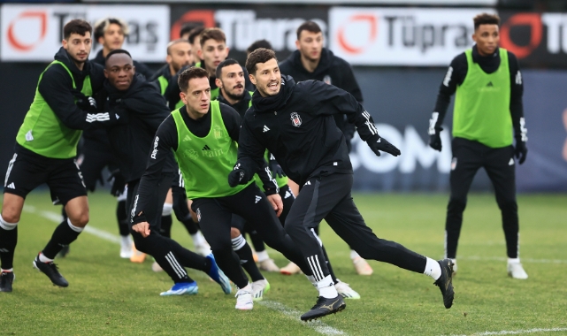 Beşiktaş, Karagümrük maçı hazırlıklarını sürdürdü