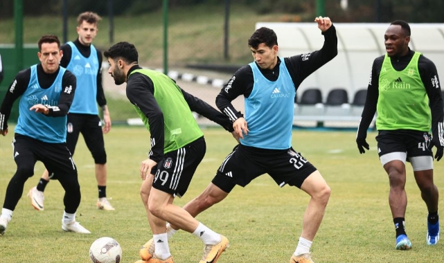 Beşiktaş'ta, Kasımpaşa maçı hazırlıkları devam etti