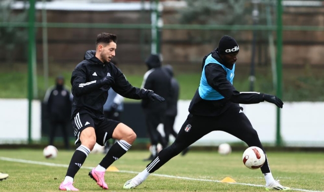 Beşiktaş, Trabzonspor maçı hazırlıklarını sürdürdü