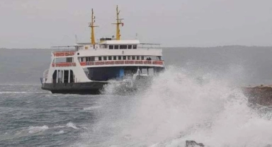 Bozcaada ve Gökçeada seferlerine "fırtına" engeli!