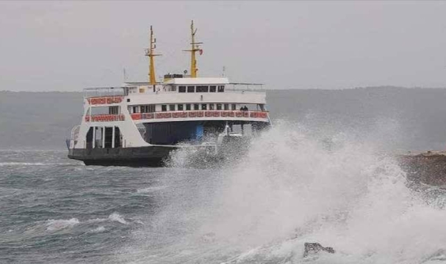 Bozcaada ve Gökçeada seferlerine "fırtına" engeli!