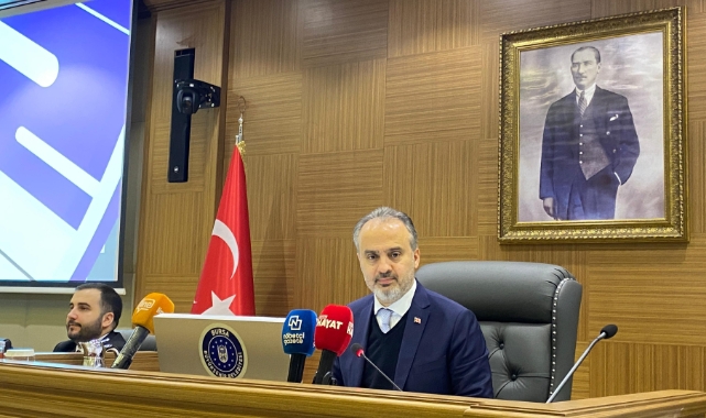 Bursa Büyükşehir Belediye Meclisi Ocak ayı toplantısı yapıldı
