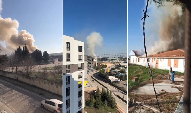 Bursa'da ahır yangınında facia yaşanmadan önlendi