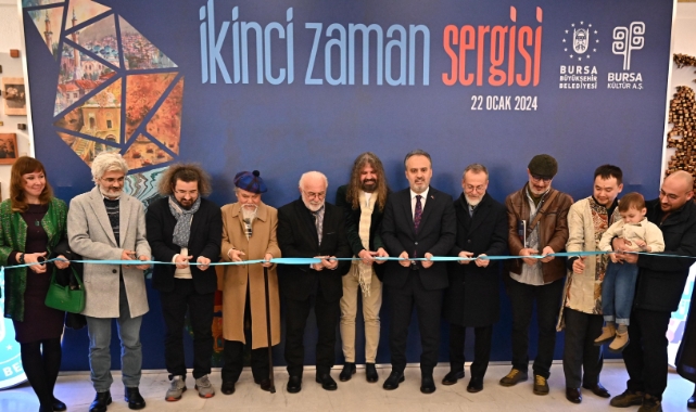 Bursa'da İkinci Zaman Sergisi sanatseverlerle buluştu