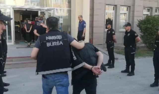 Bursa'da kara para operasyonu! 8 kişi yakalandı