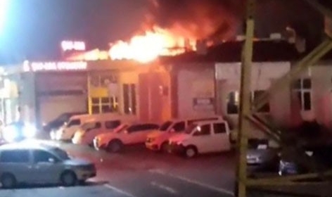 Bursa’da korkutan yangın! Lüks araçlar küle dönecekti!