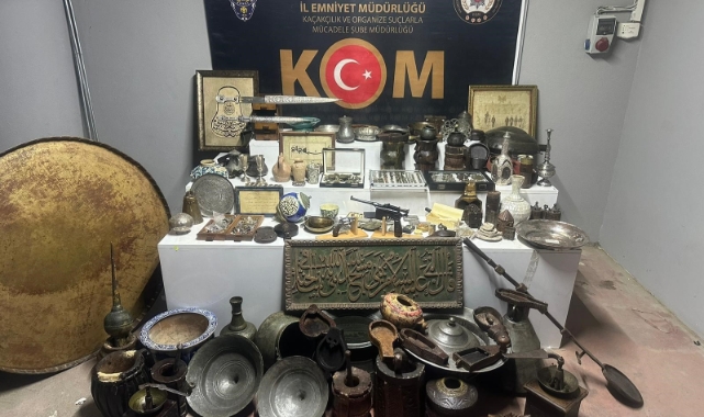 Bursa'da tarihi eser kaçakçılığı operasyonu! 1 kişi gözaltına alındı