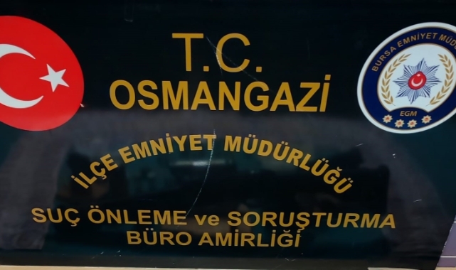 Bursa emniyetinden uyuşturucu operasyonu! 4 gözaltı