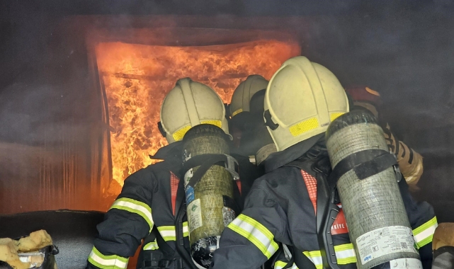 Bursa itfaiyesi yılın son ayında da durmadı!