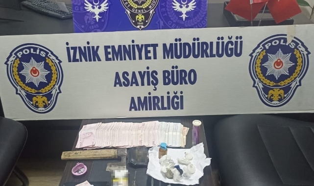 Bursa İznik'te Uyuşturucu Operasyonu! 8 Kişi Yakalandı
