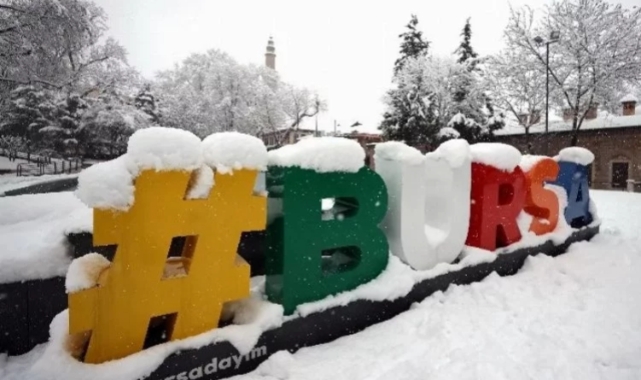Bursa'ya kar geliyor!