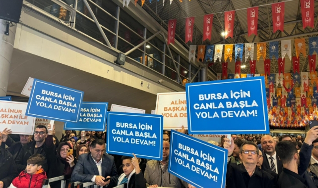 Bursalılardan Aktaş'a coşkulu karşılama!