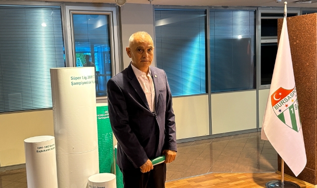 Bursaspor Başkanı Recep Günay: 120 milyon TL faiz ödüyoruz