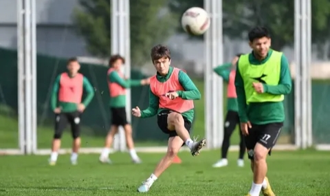 Bursaspor salonda çalıştı