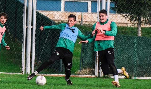 Bursaspor taktik çalıştı