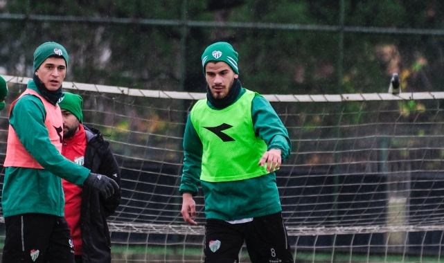 Bursaspor taktik idman yaptı